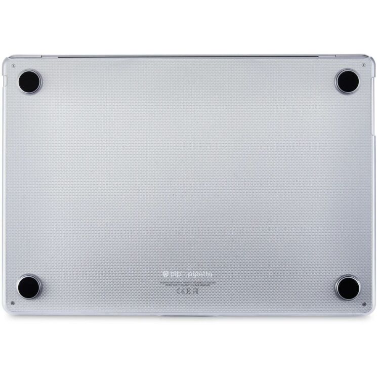 Защитная накладка Pipetto Hardshell Dots Case для MacBook Air 15 M3/M2 (2024/2023) P070-125-AB - Frosted Clear: фото 9 из 10