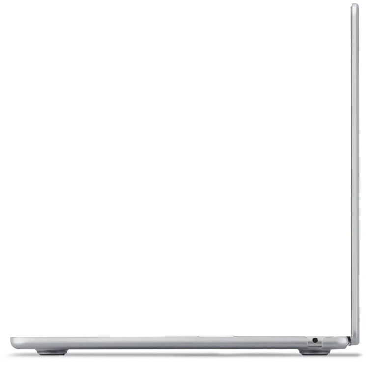 Защитная накладка Pipetto Hardshell Dots Case для MacBook Air 15 M3/M2 (2024/2023) P070-125-AB - Frosted Clear: фото 7 из 10