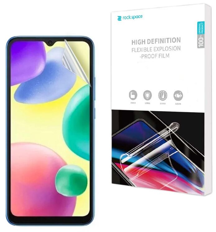 Защитная пленка на экран RockSpace Explosion-Proof SuperClear для Xiaomi Redmi 10A: фото 1 из 10