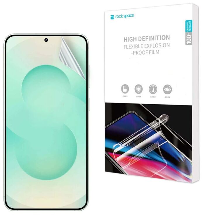Защитная пленка на экран RockSpace SuperClear для Samsung Galaxy S25 Plus (S936): фото 1 из 10