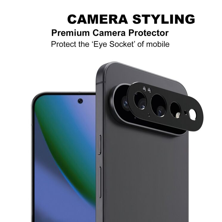 Защитная рамка IMAK Camera Styling для Google Pixel 11 Pro XL - Black: фото 3 из 9