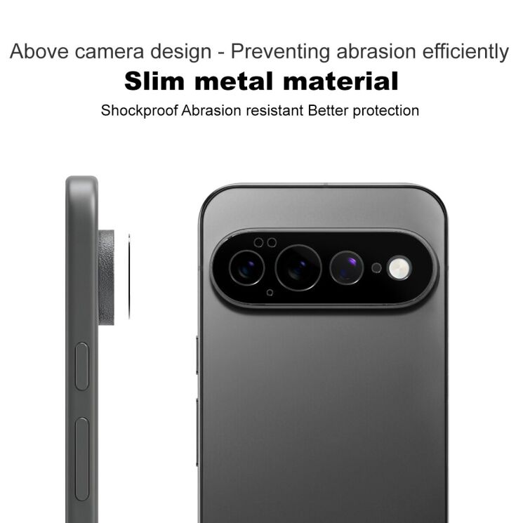 Защитная рамка IMAK Camera Styling для Google Pixel 11 Pro XL - Black: фото 6 из 9