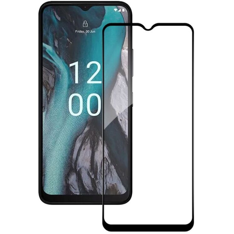 Защитное стекло ACCLAB Full Glue для Nokia C22 - Black: фото 2 из 7
