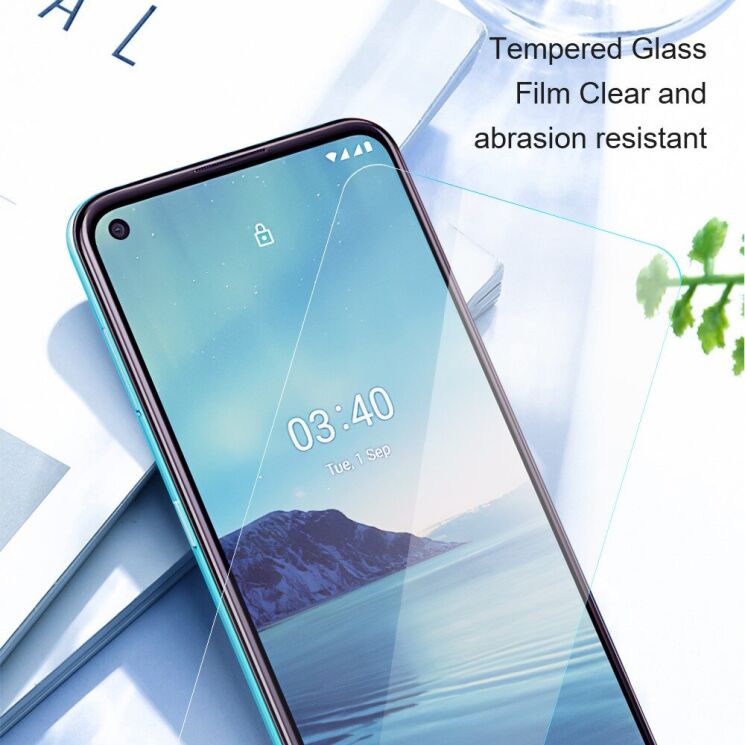 Захисне скло AMORUS Ultra Clear для Nokia C31 - Transparent: фото 5 з 8