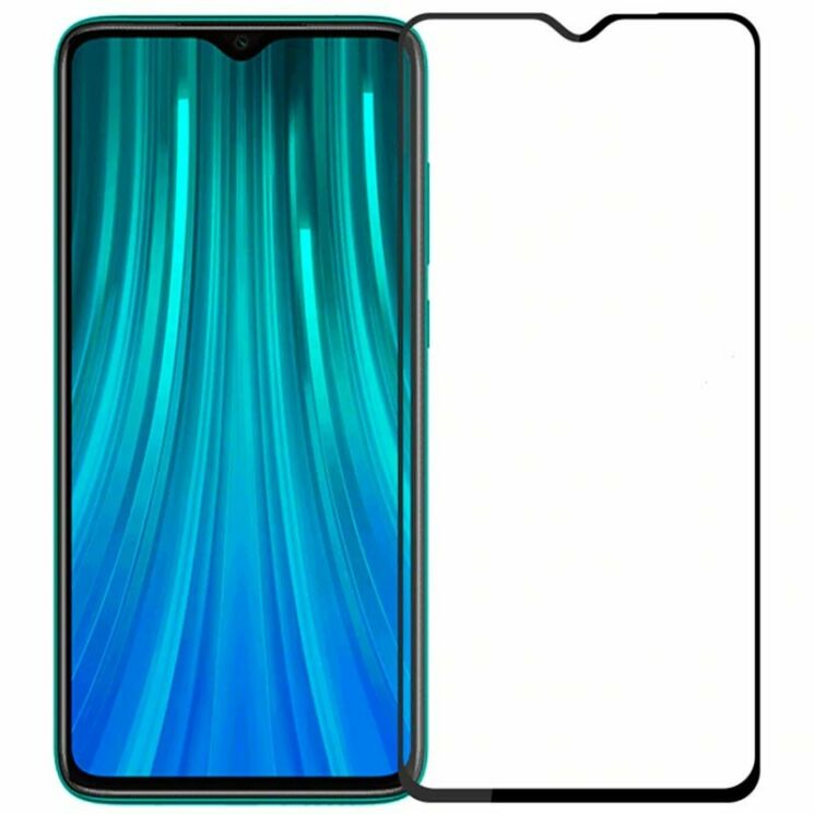 Защитное стекло Deexe 5D Full Glue для Xiaomi Redmi 9 / Redmi 9A / Redmi 9C - Black: фото 1 из 1