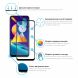 Захисне скло Global Full Glue для Samsung Galaxy M11 (M115) - Black (255116B). Фото 2 з 3