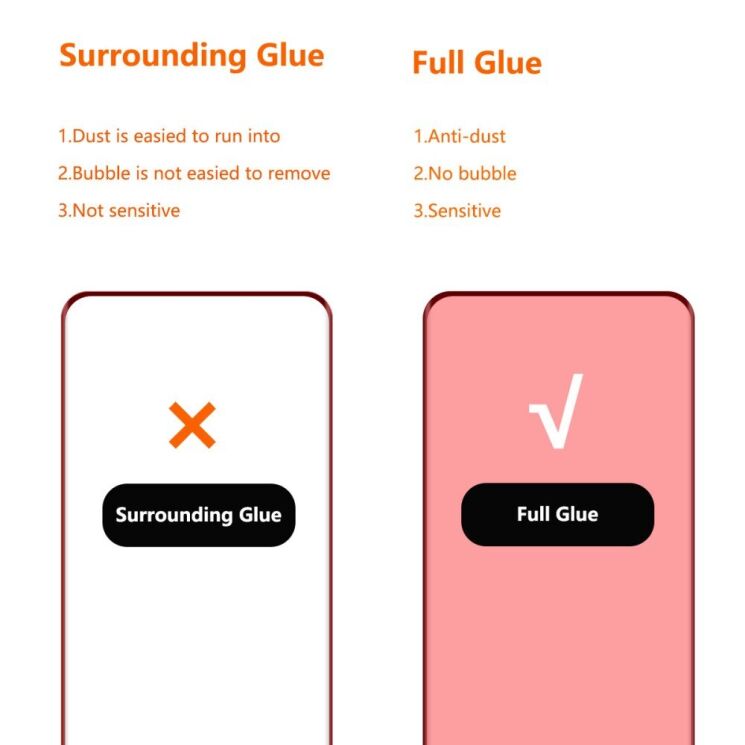 Защитное стекло HAT PRINCE 5D Full Glue Shield для Honor 90 - Black: фото 2 из 10