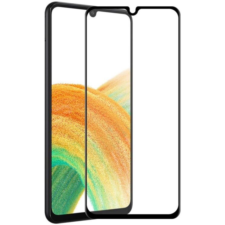 Защитное стекло HAT PRINCE Full Glue Cover для Samsung Galaxy A33 (A336) - Black: фото 1 из 10