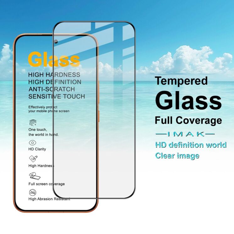 Захисне скло IMAK 5D Pro+ Full Glue для Xiaomi Poco X8 Pro Max - Black (408906) Захисне скло IMAK 5D Pro+ Full Glue для Xiaomi Poco X8 Pro Max - Black: фото 2 з 9