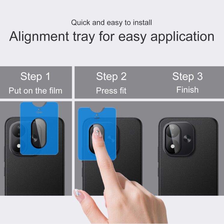 Защитное стекло IMAK Camera Black Lens для Xiaomi Redmi Note 17 - Black (430021B) Защитное стекло IMAK Camera Black Lens для Xiaomi Redmi Note 17 - Black: фото 6 из 9