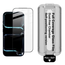 Защитное стекло IMAK Easy Install Full Glue для iPhone 18 Pro Max - Black: фото 1 из 13