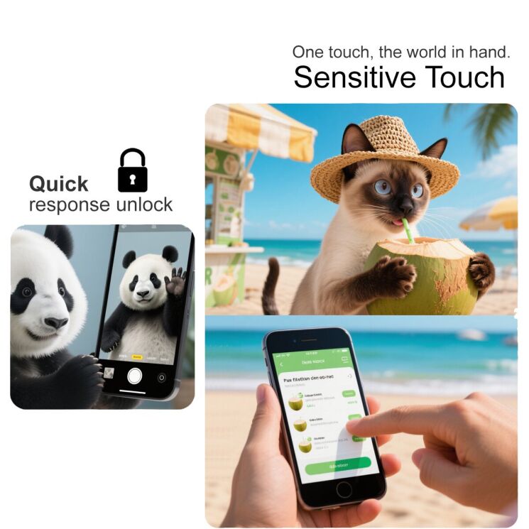 Захисне скло IMAK H Screen Guard для Motorola Moto G86 / G86 Power: фото 6 з 9
