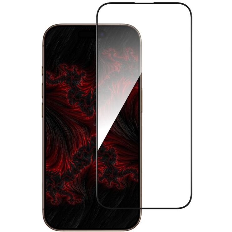 Защитное стекло Intaleo Full Glue для Apple iPhone 16 Pro - Black: фото 10 из 10