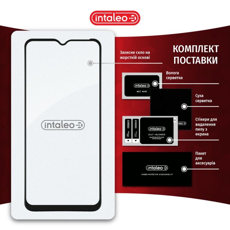 Защитное стекло Intaleo Full Glue для Samsung Galaxy M33 (M336) - Black: фото 9 из 9