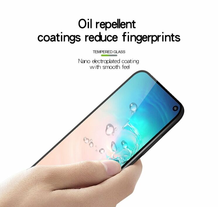 Защитное стекло MOFI 3D Curved Edge для Samsung Galaxy S10e (G970) - Black: фото 11 из 14