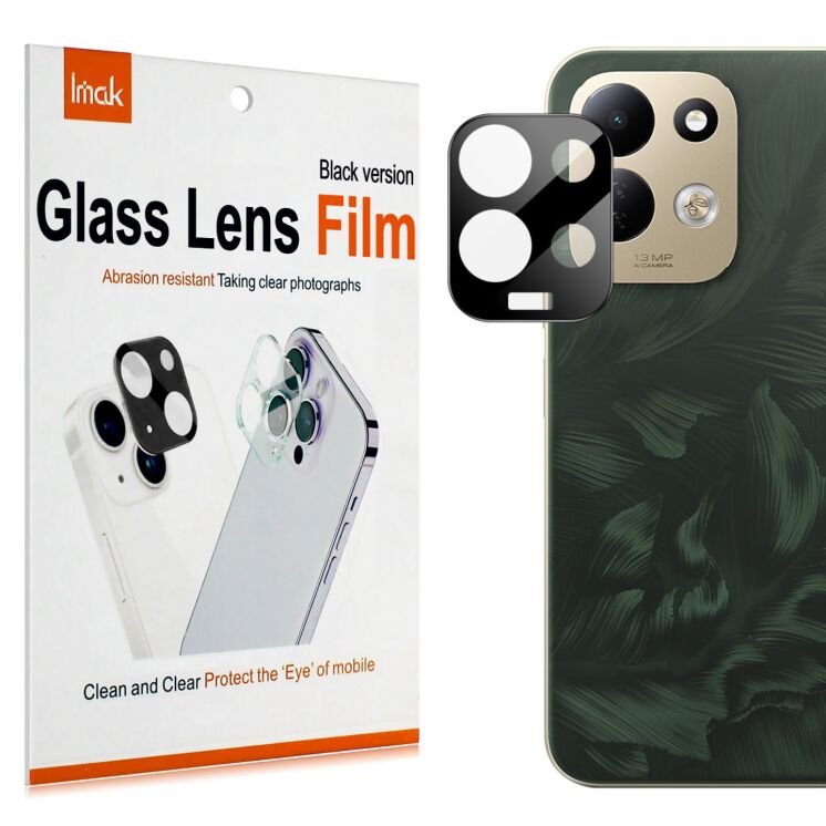 Защитное стекло на камеру IMAK Black Glass Lens для Xiaomi Redmi 17 - Black (429035B) Защитное стекло на камеру IMAK Black Glass Lens для Xiaomi Redmi 17 - Black: фото 2 из 8