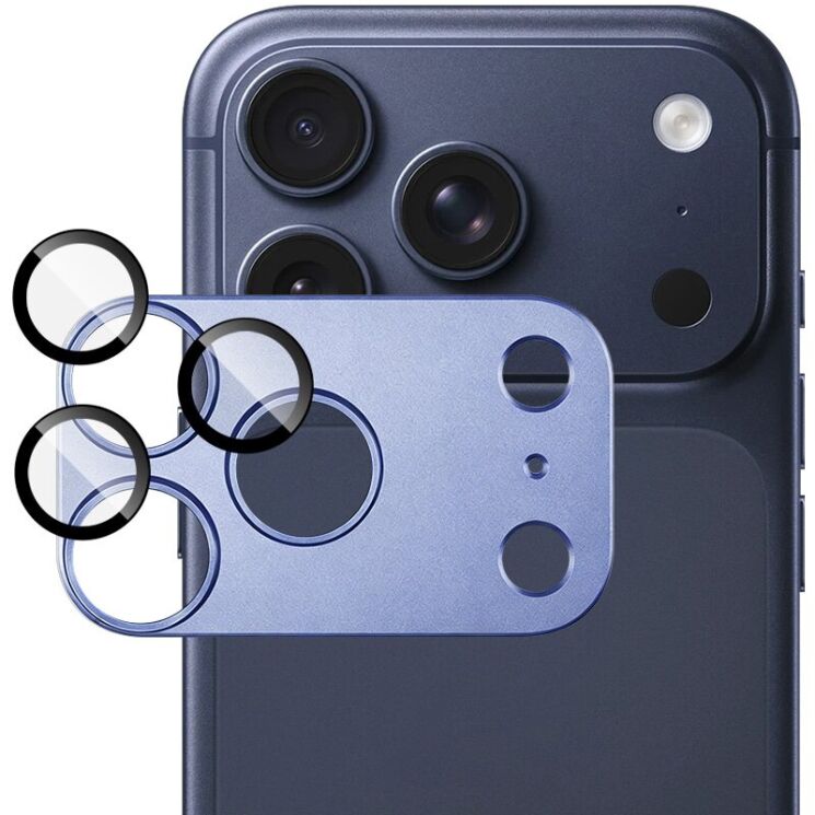 Захисне скло на камеру IMAK Camera Lens Combo для iPhone 18 Pro Max - Blue (423873L) Захисне скло на камеру IMAK Camera Lens Combo для iPhone 18 Pro Max - Blue: фото 1 з 12