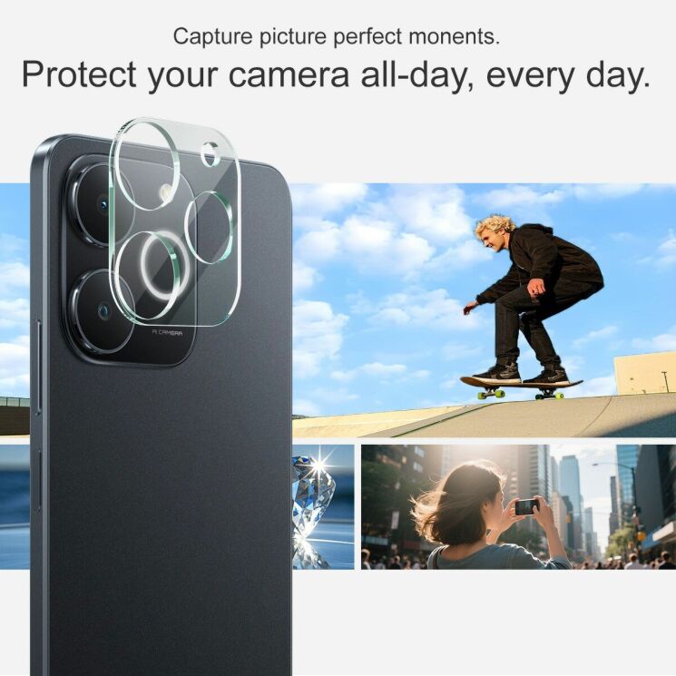 Захисне скло на камеру IMAK Integrated Lens Protector для Realme Note 70 (389719) Захисне скло на камеру IMAK Integrated Lens Protector для Realme Note 70: фото 5 з 7