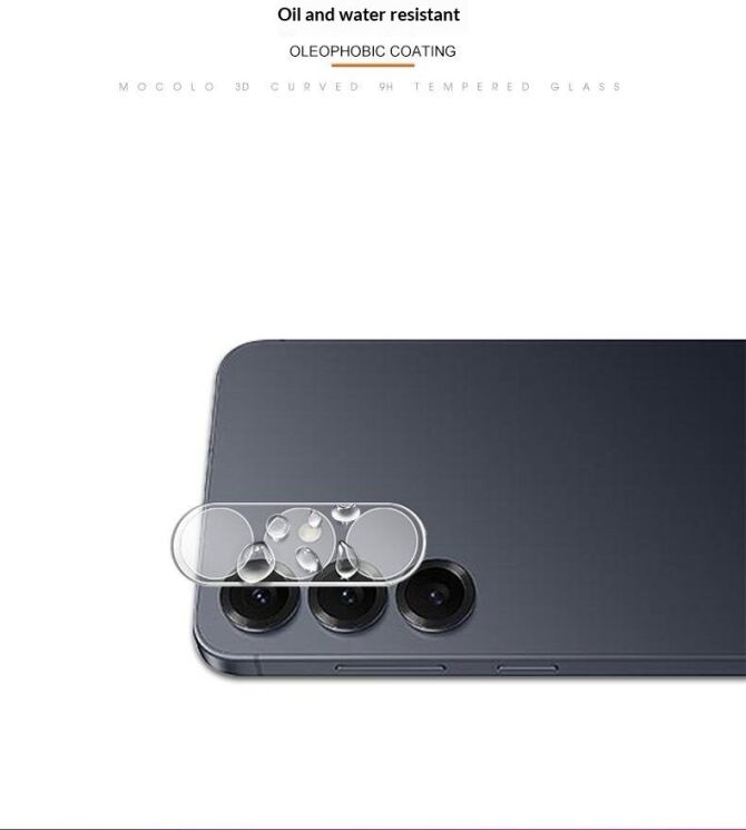 Защитное стекло на камеру MOCOLO Camera Protector для Samsung Galaxy S26: фото 8 из 9
