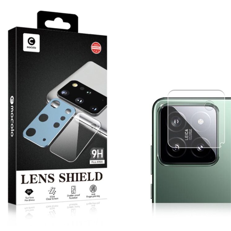 Защитное стекло на камеру MOCOLO Lens Protector для Xiaomi 14 Pro: фото 5 из 5