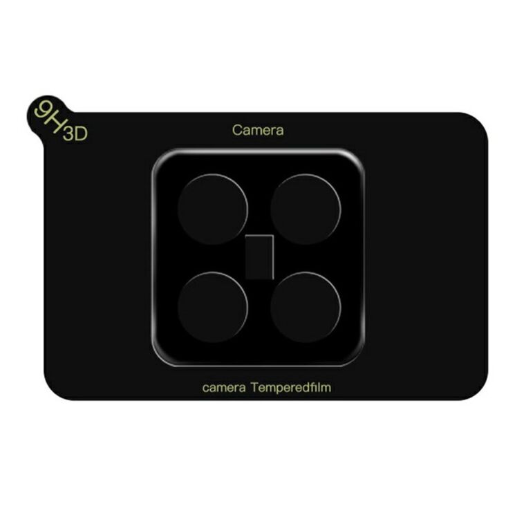 Захисне скло на камеру RURIHAI Black Lens для Xiaomi 15 Pro - Black: фото 3 з 4