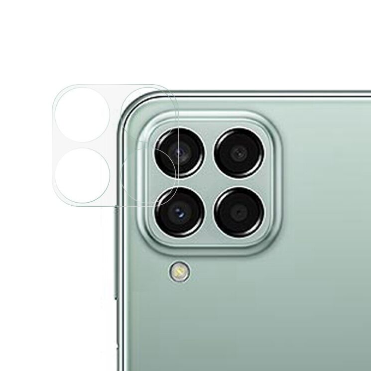 Защитное стекло на заднюю камеру Deexe Lens Protector для Samsung Galaxy M33 (M336): фото 1 из 7