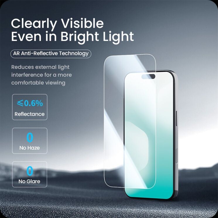 Захисне скло NILLKIN Amazing H+ Pro AR Tempered Glass для iPhone 18 Pro (423661) Захисне скло NILLKIN Amazing H+ Pro AR Tempered Glass для iPhone 18 Pro: фото 6 з 14