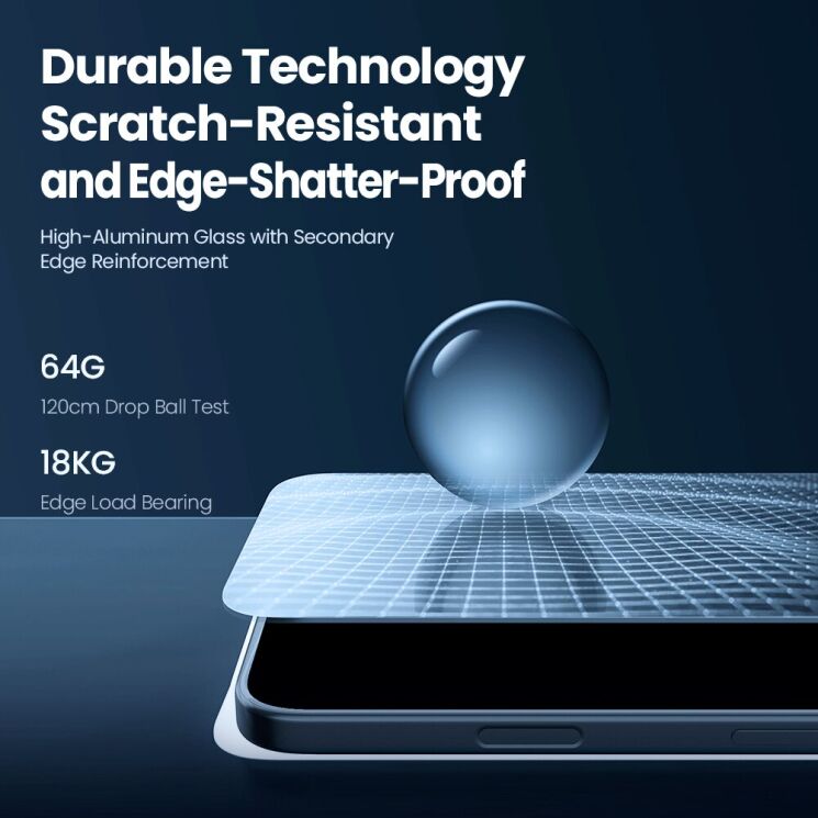 Захисне скло NILLKIN Guardian Install для Apple iPhone 17 Pro - Black: фото 8 з 13