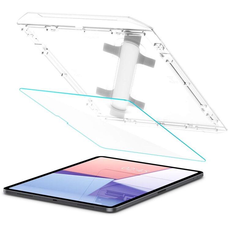 Защитное стекло Spigen (SGP) Glas.tR EZ Fit (FT) для Apple iPad Air 13 M3/M2 (2025/2024): фото 6 из 11