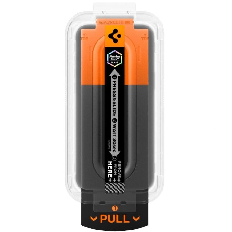 Защитное стекло Spigen (SGP) Glas.tR EZ Fit Pro для iPhone 16 Pro / 17 / 17 Pro (AGL10097): фото 4 из 13