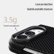 Защитный чехол ABEEL Carbon Fiber Case для iPhone Duo - Black / Green (435042BG). Фото 5 из 7