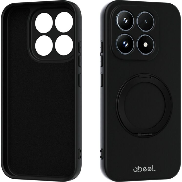 Защитный чехол ABEEL Lyra Skin Kickstand with MagSafe для Xiaomi 17 - Black (390665B) Защитный чехол ABEEL Lyra Skin Kickstand with MagSafe для Xiaomi 17 - Black: фото 11 из 12