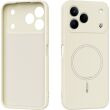 Защитный чехол ABEEL Lyra Skin with MagSafe для TECNO Spark 50 - Beige (432405E)