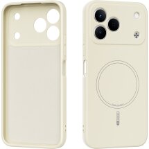 Захисний чохол ABEEL Lyra Skin with MagSafe для TECNO Spark 50 - Beige: фото 1 з 7