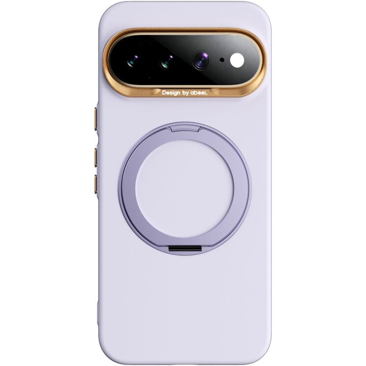 Защитный чехол ABEEL Silk Ring Magnetic для Google Pixel 11 Pro XL - Lilac Purple: фото 1 из 7