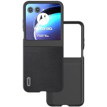 Защитный чехол ABEEL Texture Case для Motorola Razr 50 - Black: фото 1 из 6