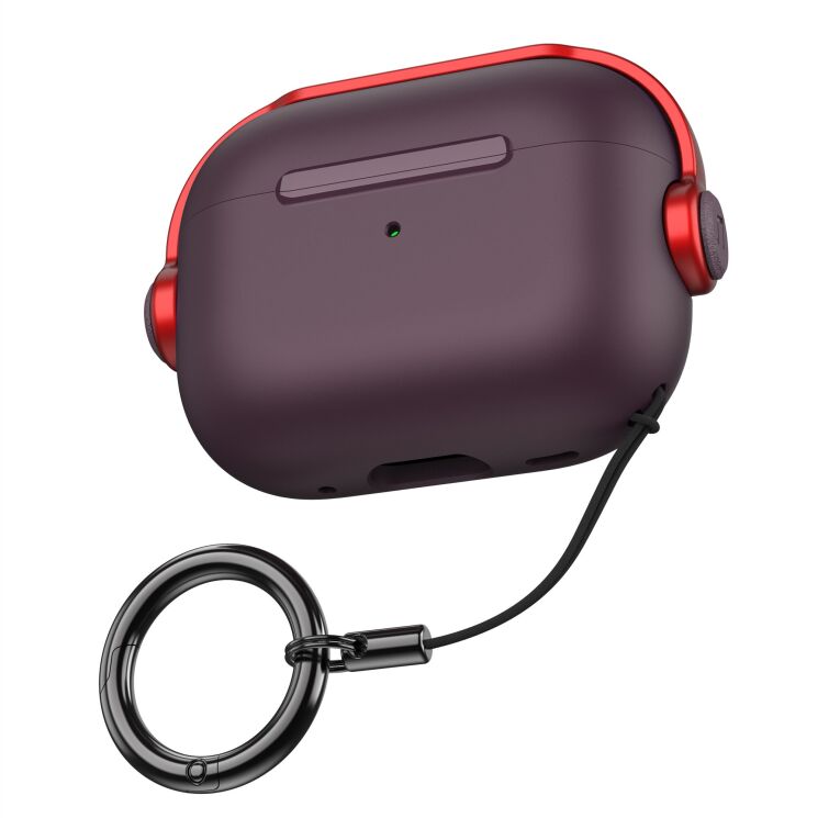Захисний чохол AHASTYLE Pop Stand для AirPods Pro / Pro 2 - Purple / Red (306051VR) Захисний чохол AHASTYLE Pop Stand для AirPods Pro / Pro 2 - Purple / Red: фото 1 з 8