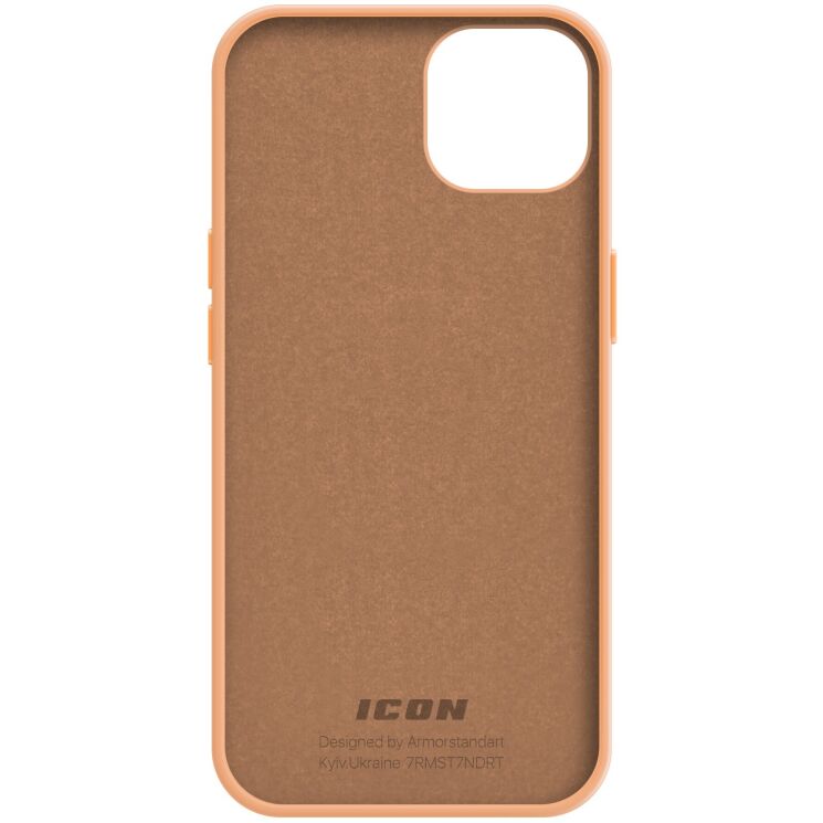Защитный чехол ArmorStandart ICON2 Case для Apple iPhone 15 - Orange Sorbet: фото 2 из 9