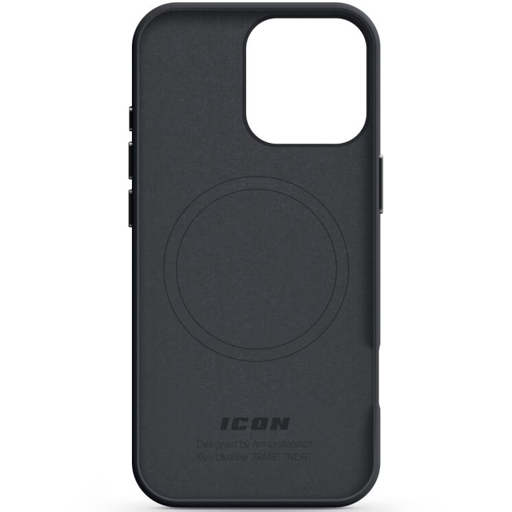 Защитный чехол ArmorStandart ICON2 MagSafe для Apple iPhone 16 Pro - Black: фото 2 из 10