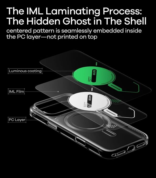 Защитный чехол AULUMU Ghost Lumen (with MagSafe) для iPhone 18 Pro Max / 17 Pro Max - Yellow (423923Y) Защитный чехол AULUMU Ghost Lumen (with MagSafe) для iPhone 18 Pro Max / 17 Pro Max - Yellow: фото 9 из 12