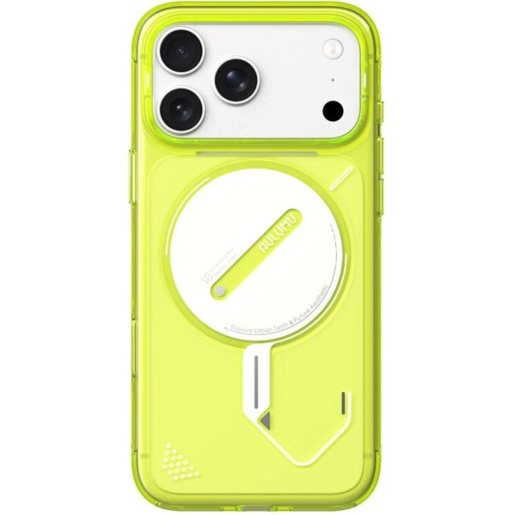 Защитный чехол AULUMU Ghost Lumen (with MagSafe) для iPhone 18 Pro Max / 17 Pro Max - Yellow (423923Y) Защитный чехол AULUMU Ghost Lumen (with MagSafe) для iPhone 18 Pro Max / 17 Pro Max - Yellow: фото 2 из 12