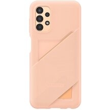 Защитный чехол Card Slot Cover для Samsung Galaxy A13 (А135) EF-OA135TPEGRU - Peach: фото 1 из 5
