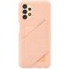 Защитный чехол Card Slot Cover для Samsung Galaxy A13 (А135) EF-OA135TPEGRU - Peach (297471P). Фото 1 из 5