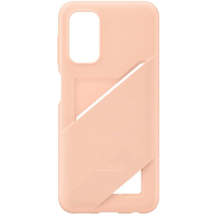Защитный чехол Card Slot Cover для Samsung Galaxy A13 (А135) EF-OA135TPEGRU - Peach: фото 4 из 5
