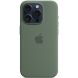 Защитный чехол Copiex Silicone Case with MagSafe для Apple iPhone 15 Pro - Cypress (339585G). Фото 2 из 6