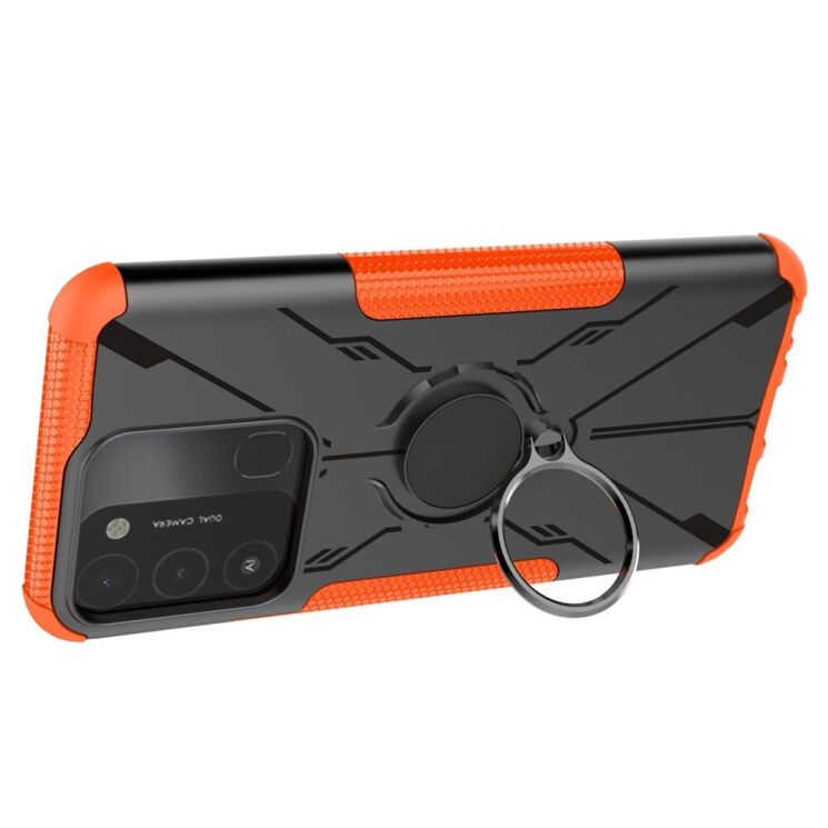 Защитный чехол Deexe Armor Bear для Tecno Spark Go 2022 (KG5m) - Orange: фото 2 из 23