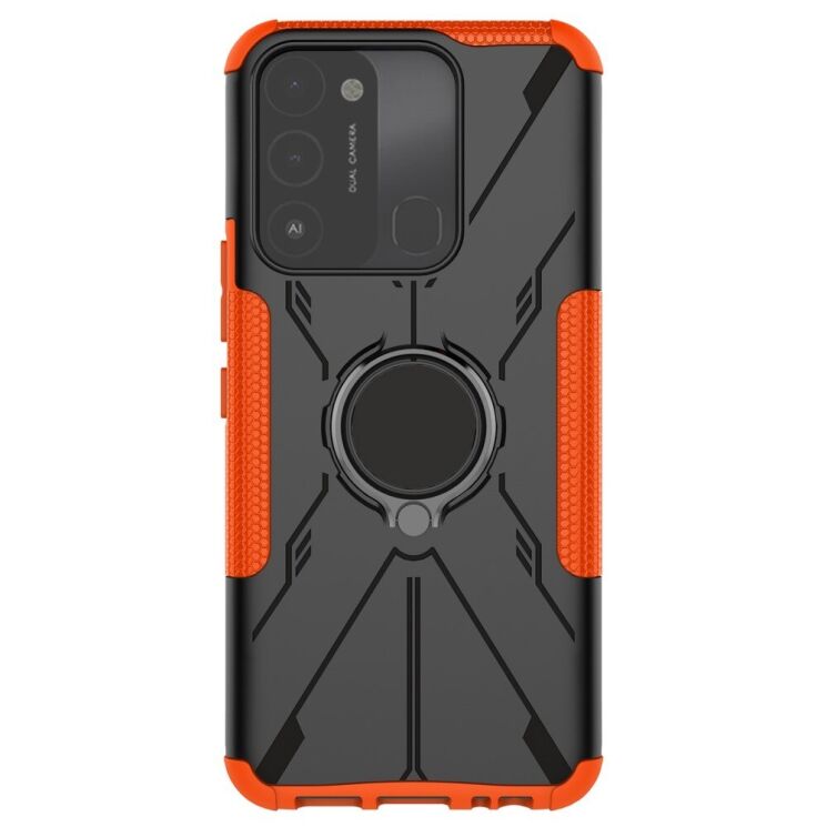 Защитный чехол Deexe Armor Bear для Tecno Spark Go 2022 (KG5m) - Orange: фото 5 из 23