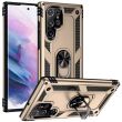 Защитный чехол Deexe Armor Case для Samsung Galaxy S22 Ultra (S908) - Gold (298434F)