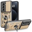 Защитный чехол Deexe Armor Shield для Infinix Hot 50 Pro - Gold (368912F)