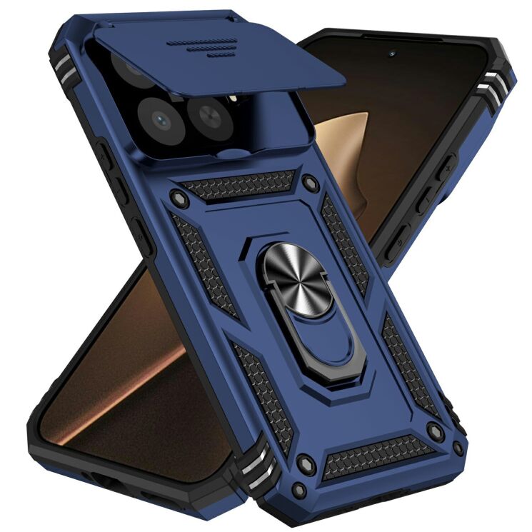 Защитный чехол Deexe Armor Shield для Xiaomi 15T Pro - Blue: фото 2 из 10